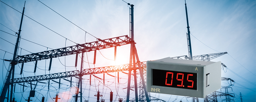 虹潤新品，燃情上市：NHR-D300電壓/電流表，大屏顯示  一目了然